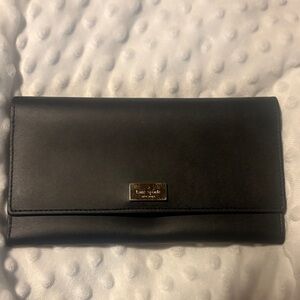 Kate Spade Black Leather Wallet